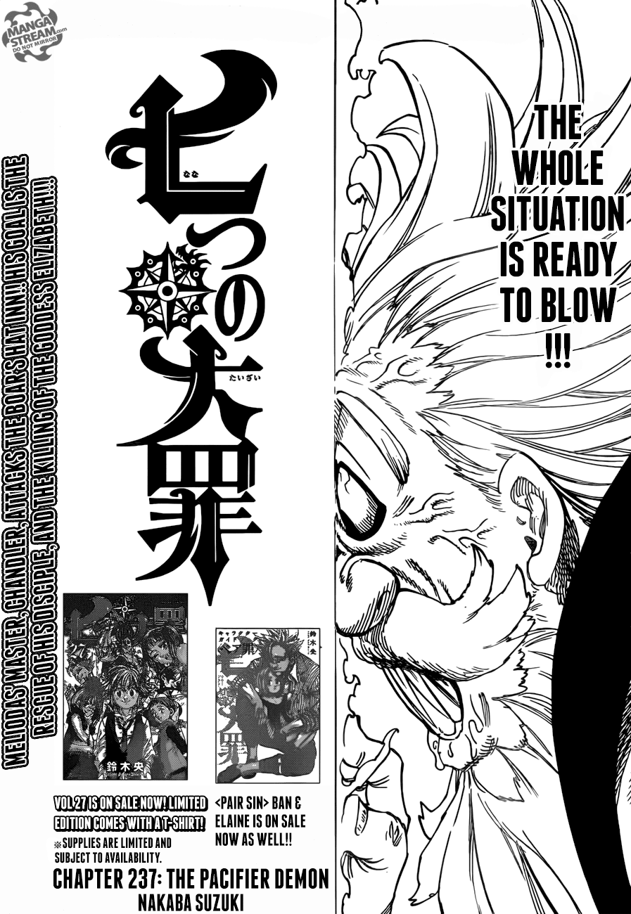 Nanatsu no Taizai Chapter 237 page 1 - Chapter 237