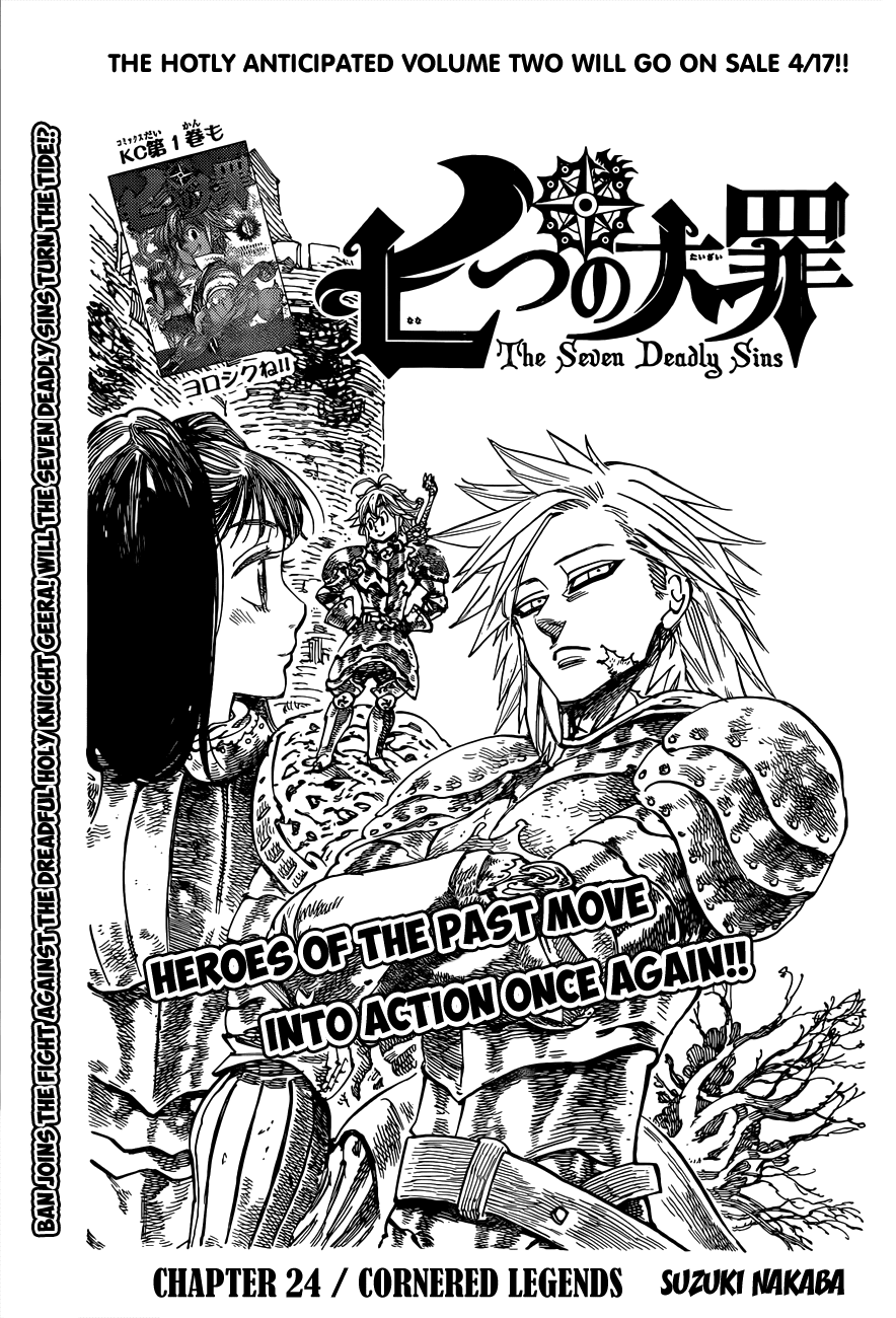 Nanatsu no Taizai Chapter 24 page 2 - Chapter 24: The Pursued Legends