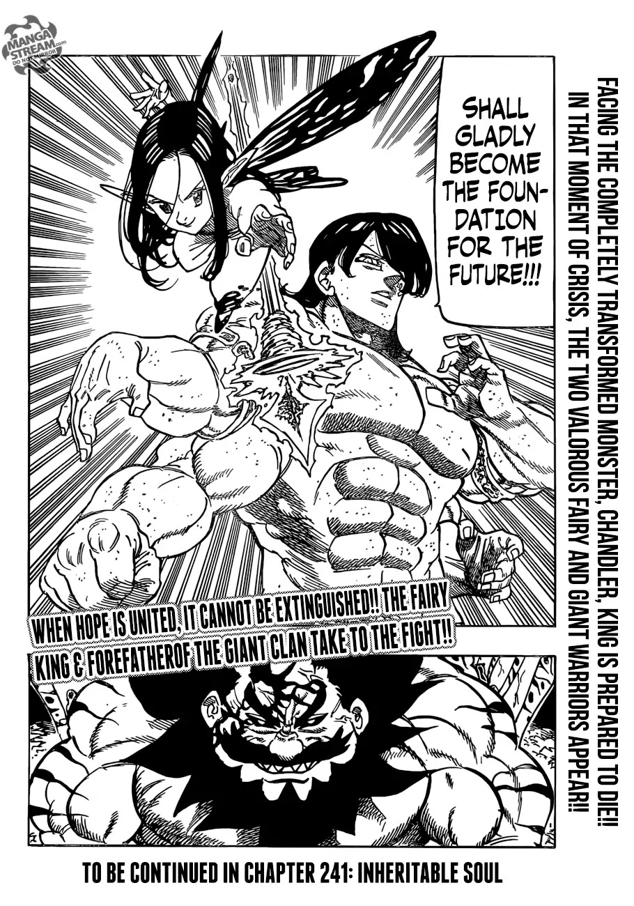 Nanatsu no Taizai Chapter 240 page 19 - Chapter 240: The Foundation for the Future