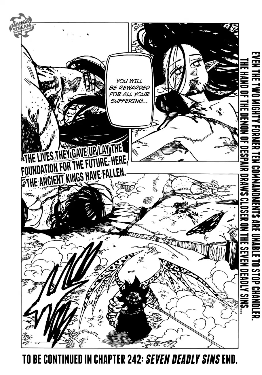Nanatsu no Taizai Chapter 241 page 21 - Chapter 241: To Crush the Commandment