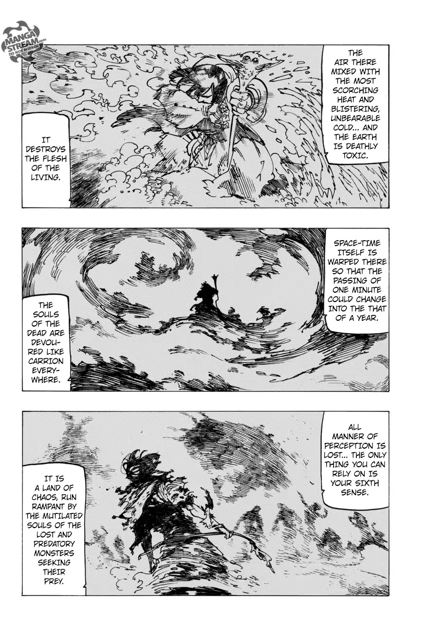 Nanatsu no Taizai Chapter 243 page 13 - Chapter 243: And Thus He Embarks on His Journey