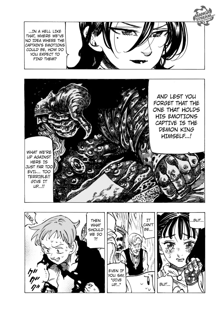 Nanatsu no Taizai Chapter 243 page 14 - Chapter 243: And Thus He Embarks on His Journey