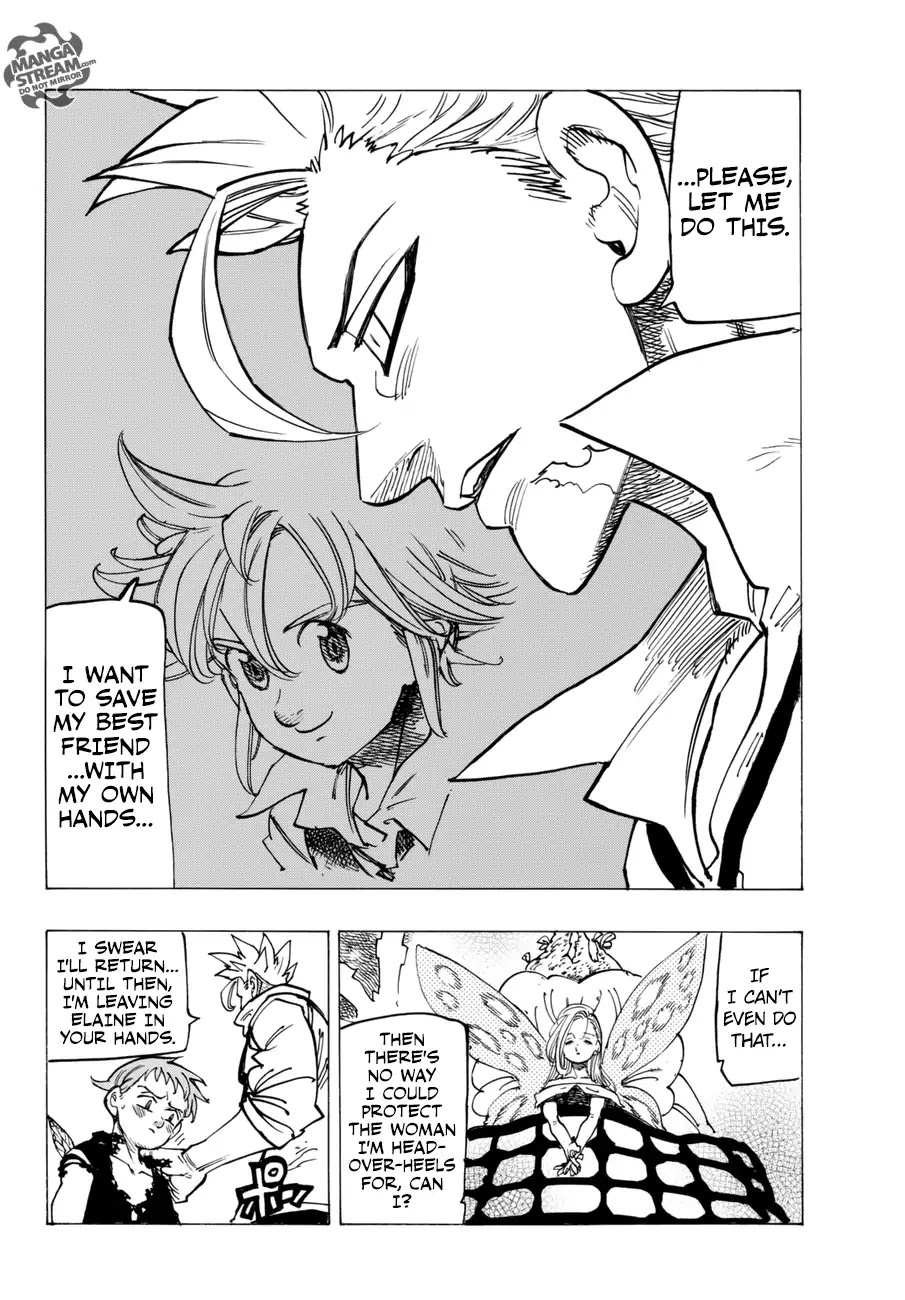 Nanatsu no Taizai Chapter 243 page 17 - Chapter 243: And Thus He Embarks on His Journey
