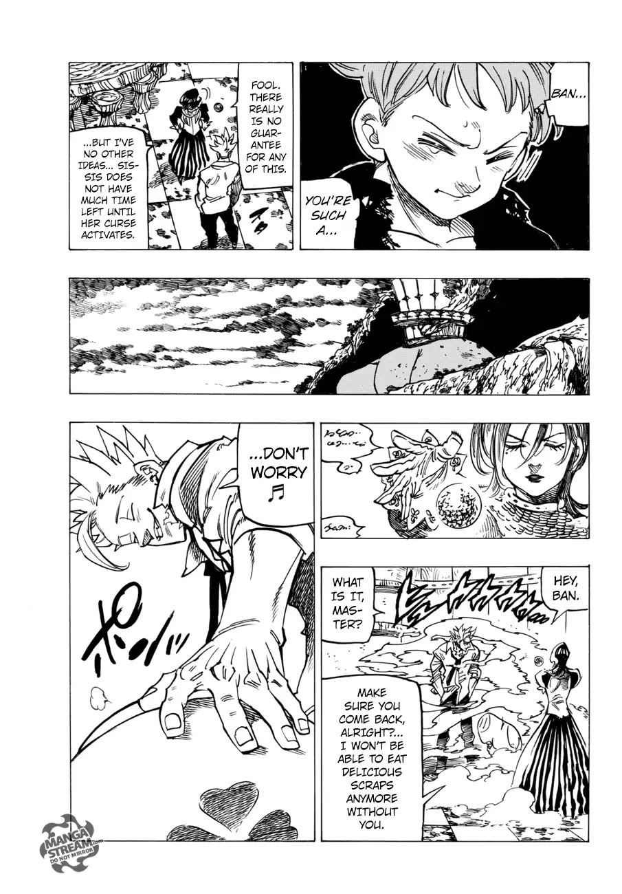 Nanatsu no Taizai Chapter 243 page 18 - Chapter 243: And Thus He Embarks on His Journey