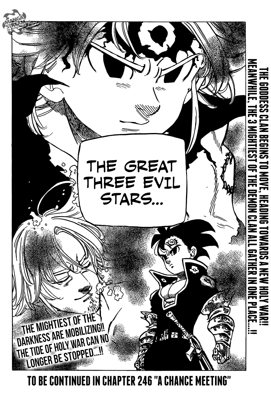 Nanatsu no Taizai Chapter 245 page 21 - Chapter 245 : March Of The Saints