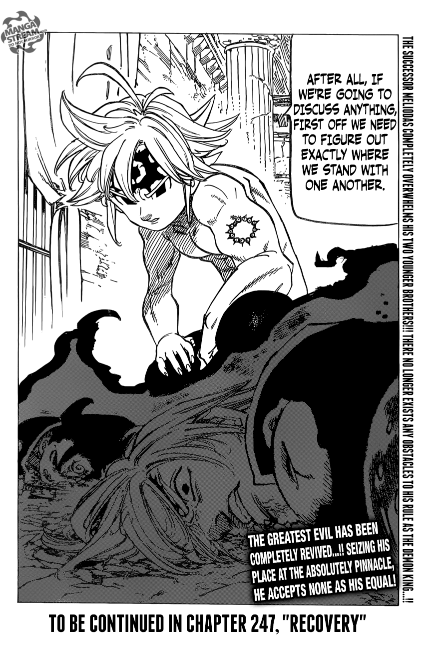 Nanatsu no Taizai Chapter 246 page 21 - Chapter 246 : A chance meeting