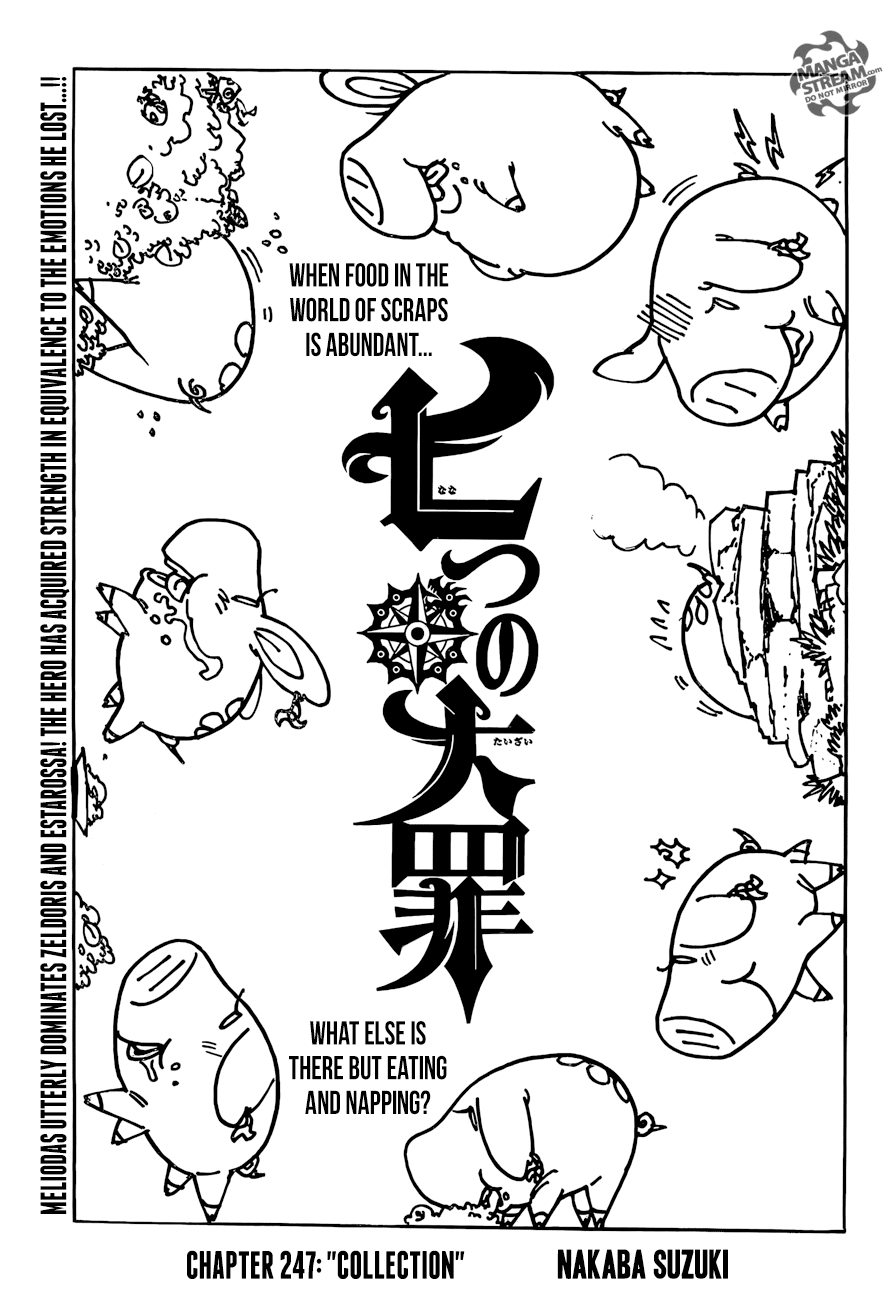 Nanatsu no Taizai Chapter 247 page 1 - Chapter 247 : collection