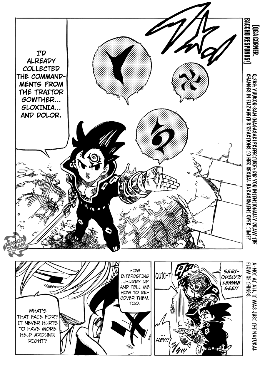 Nanatsu no Taizai Chapter 247 page 13 - Chapter 247 : collection