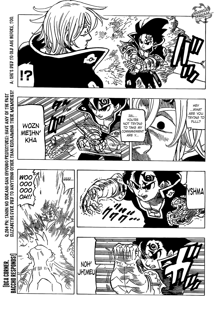 Nanatsu no Taizai Chapter 247 page 14 - Chapter 247 : collection