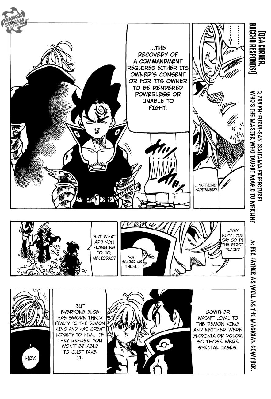 Nanatsu no Taizai Chapter 247 page 15 - Chapter 247 : collection