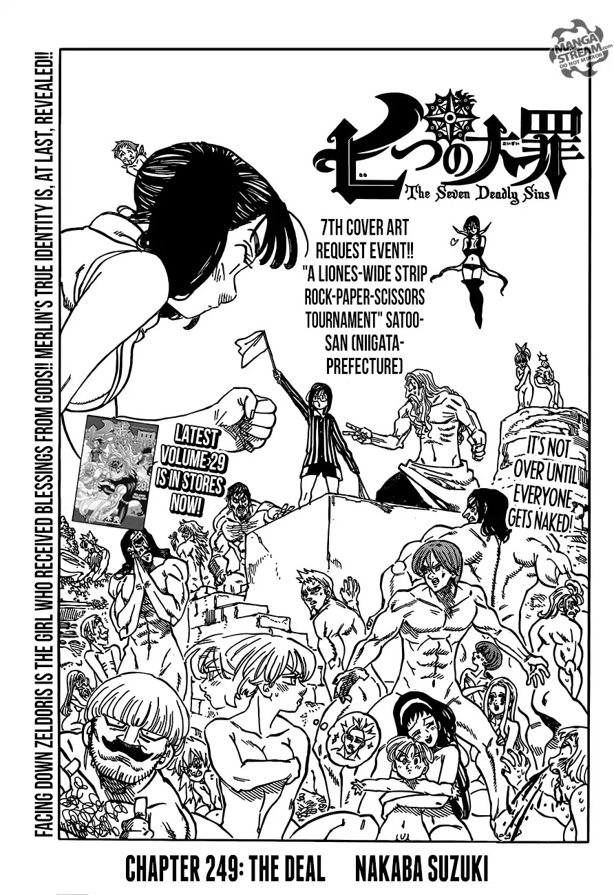 Nanatsu no Taizai Chapter 249 page 1 - Chapter 249: The Deal