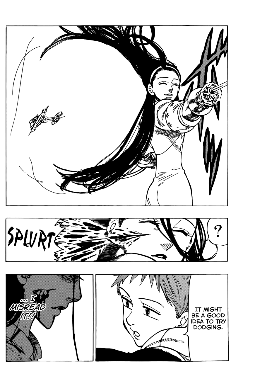 Nanatsu no Taizai Chapter 25 page 11 - Chapter 25: Four-On-One, If It's All Right