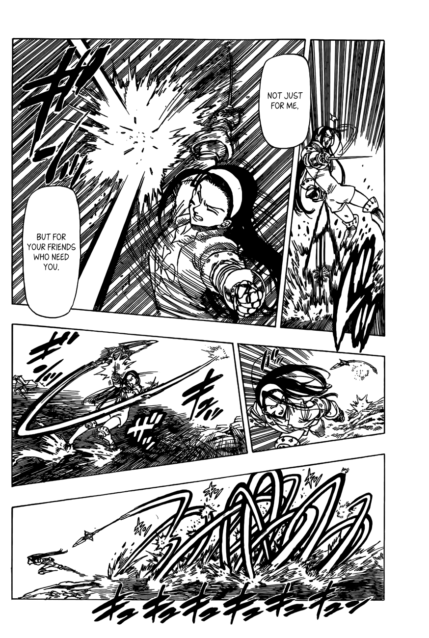 Nanatsu no Taizai Chapter 25 page 13 - Chapter 25: Four-On-One, If It's All Right