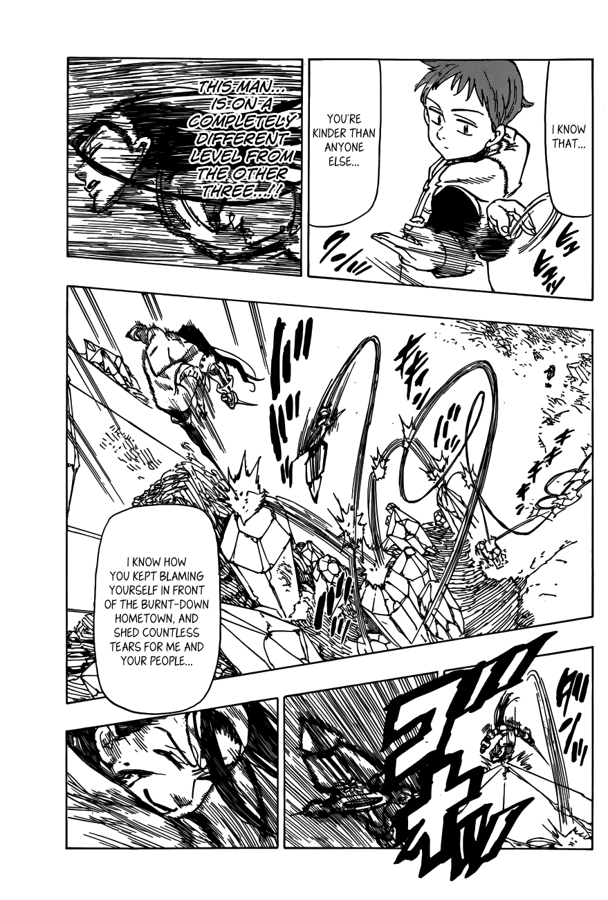 Nanatsu no Taizai Chapter 25 page 14 - Chapter 25: Four-On-One, If It's All Right