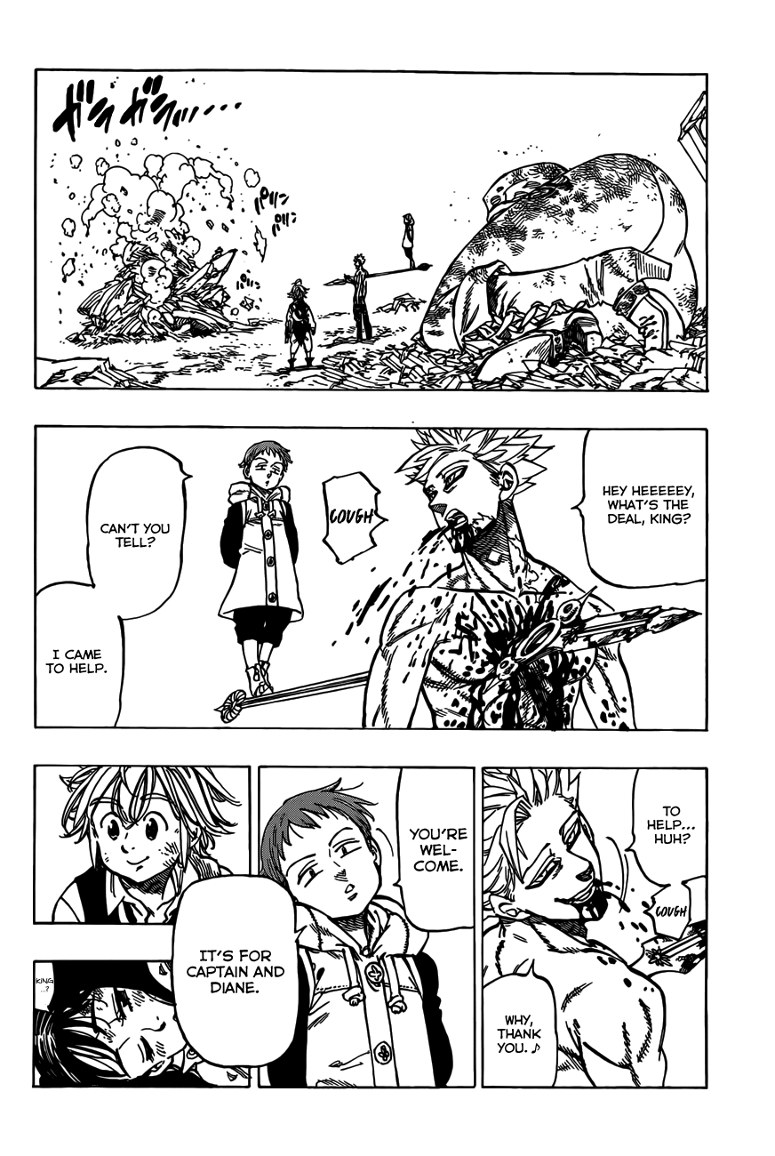 Nanatsu no Taizai Chapter 25 page 3 - Chapter 25: Four-On-One, If It's All Right
