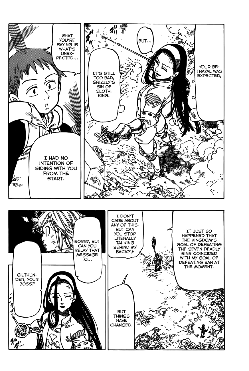 Nanatsu no Taizai Chapter 25 page 5 - Chapter 25: Four-On-One, If It's All Right