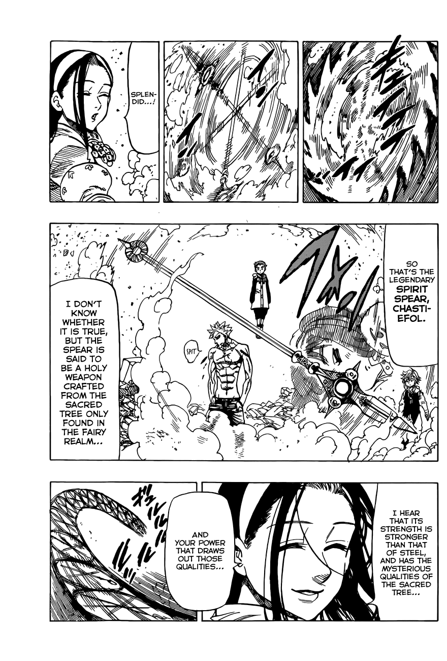 Nanatsu no Taizai Chapter 25 page 8 - Chapter 25: Four-On-One, If It's All Right