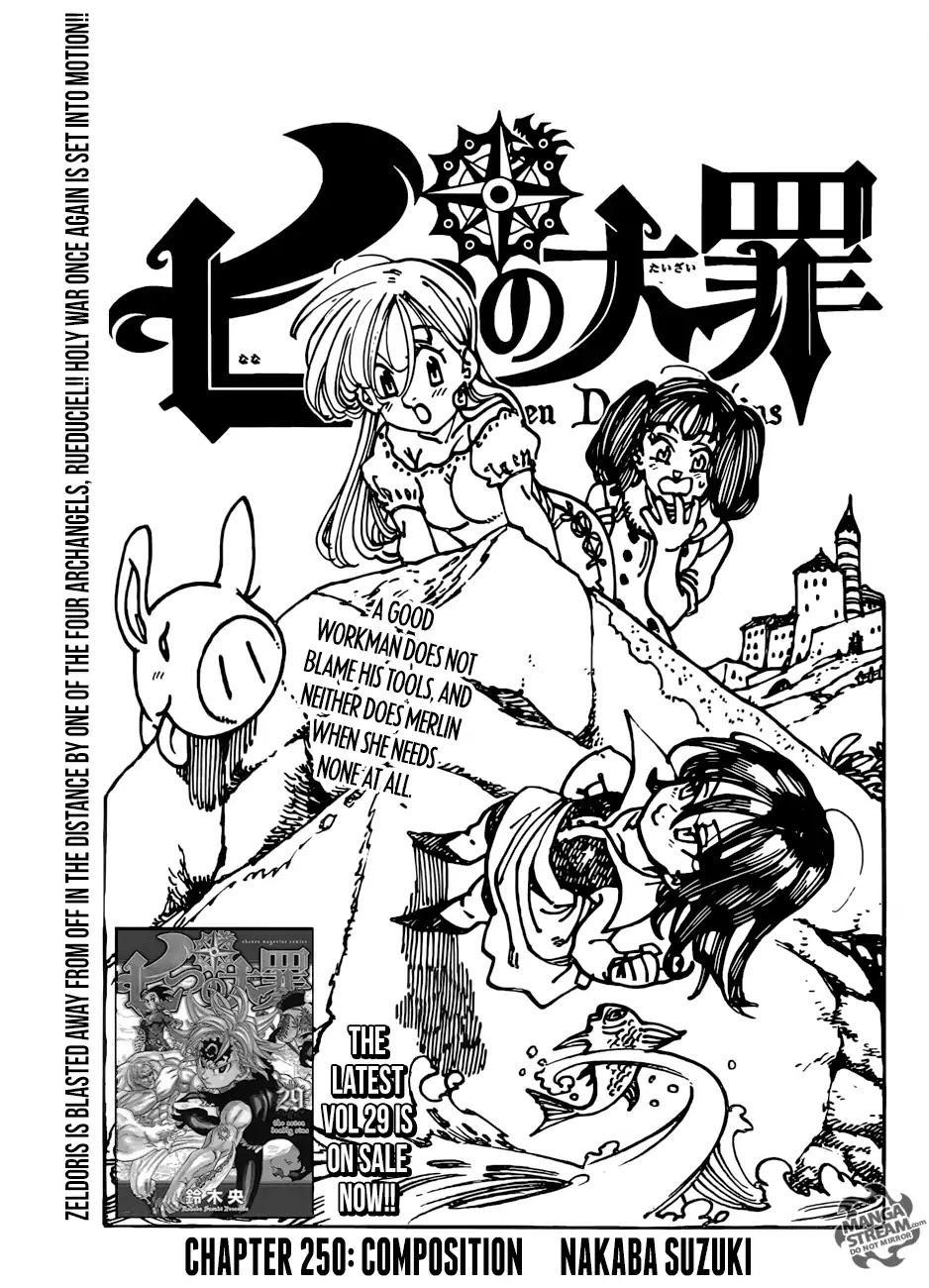 Nanatsu no Taizai Chapter 250 page 1 - Chapter 250: Composition