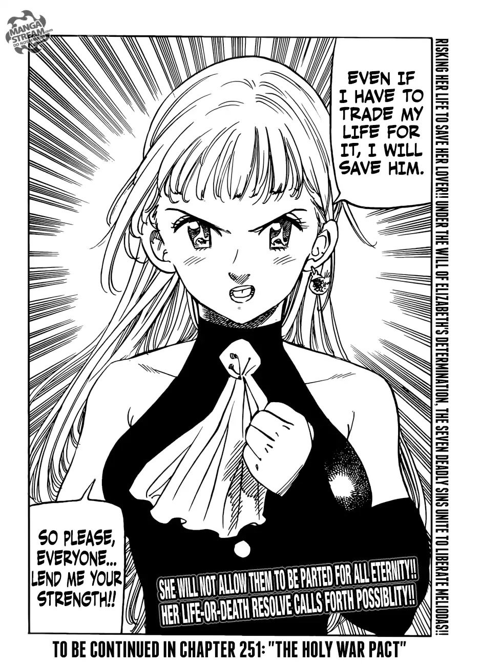 Nanatsu no Taizai Chapter 250 page 21 - Chapter 250: Composition