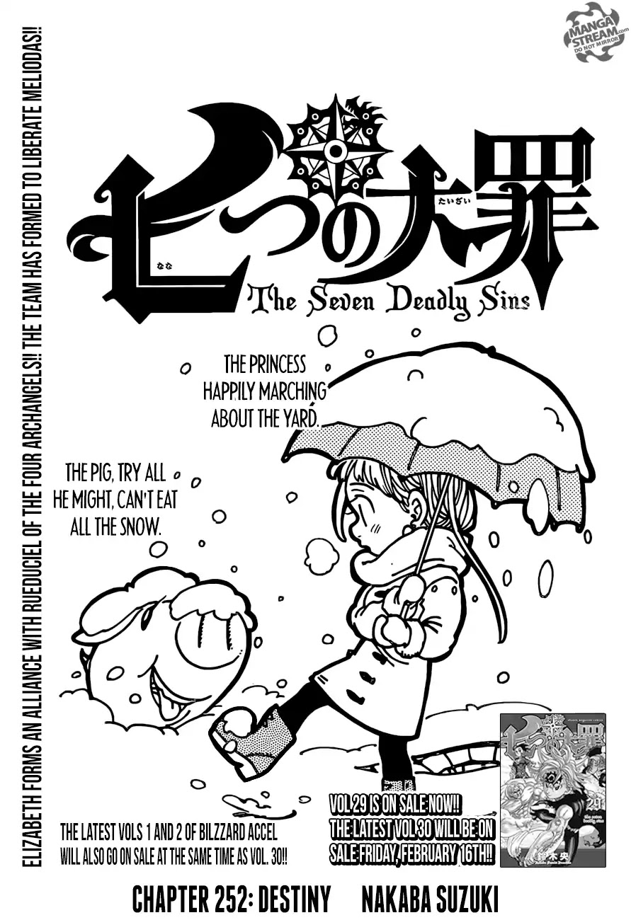 Nanatsu no Taizai Chapter 252 page 1 - Chapter 252: Destiny