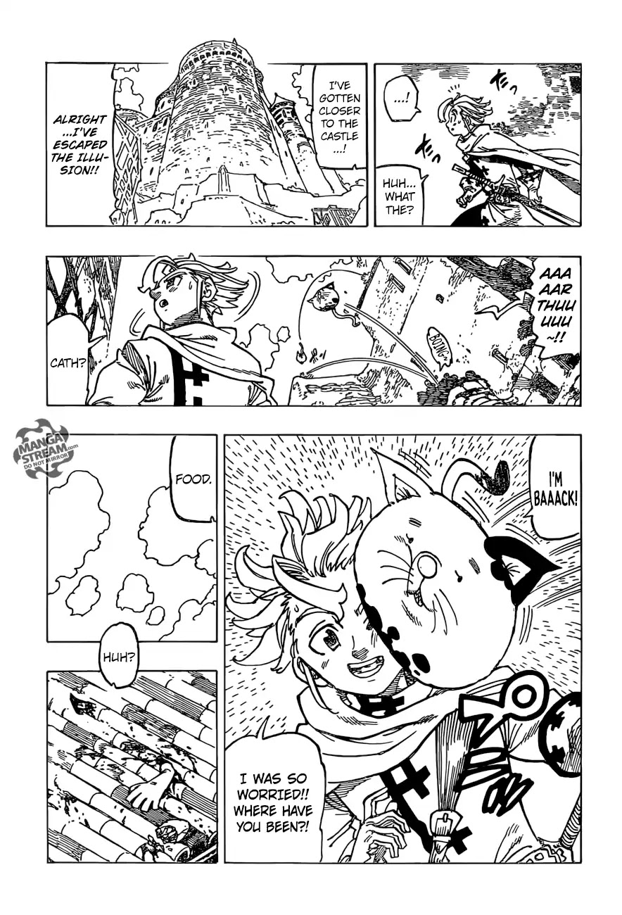 Nanatsu no Taizai Chapter 254 page 10 - Chapter 254: Camelot in Despair