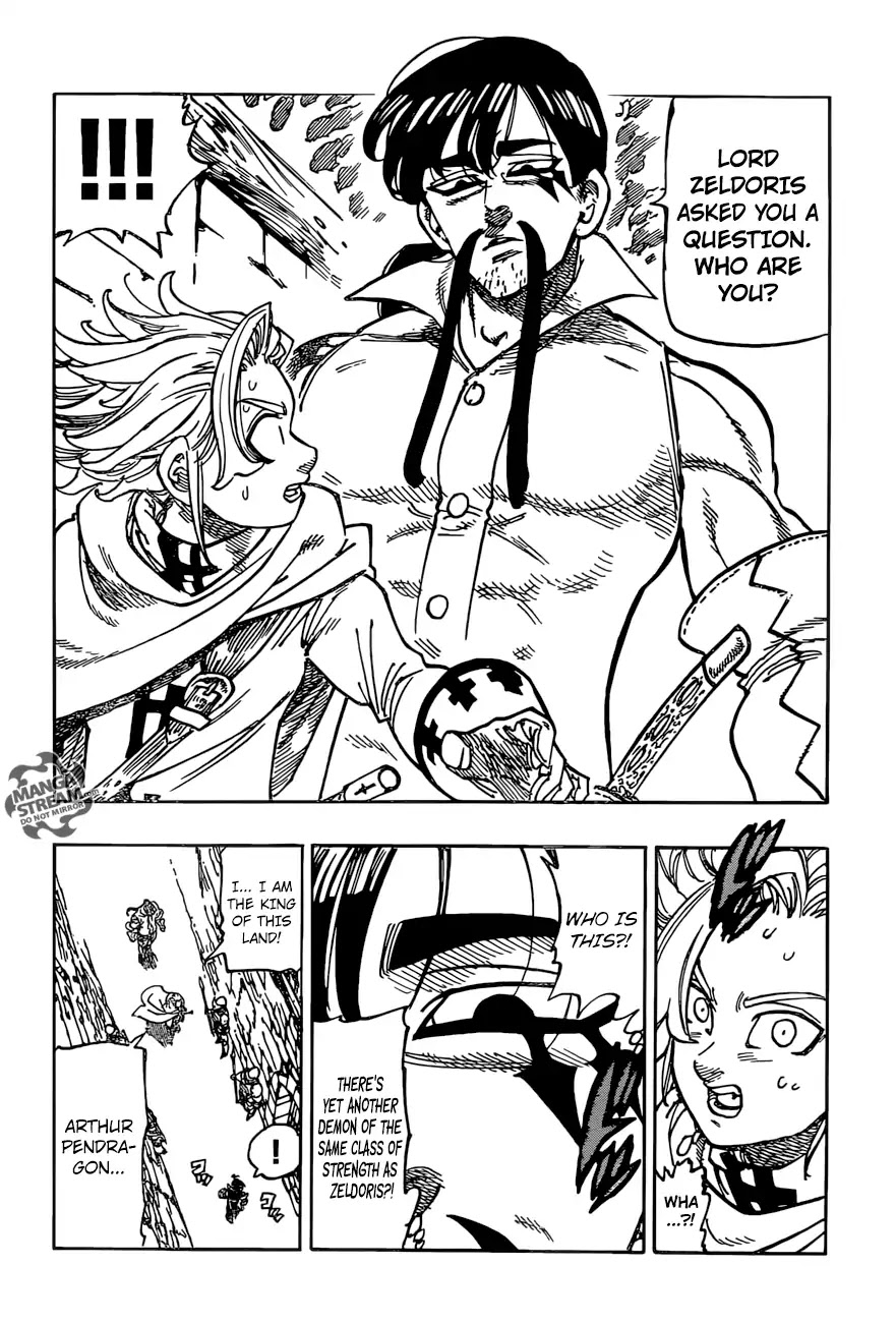 Nanatsu no Taizai Chapter 254 page 13 - Chapter 254: Camelot in Despair