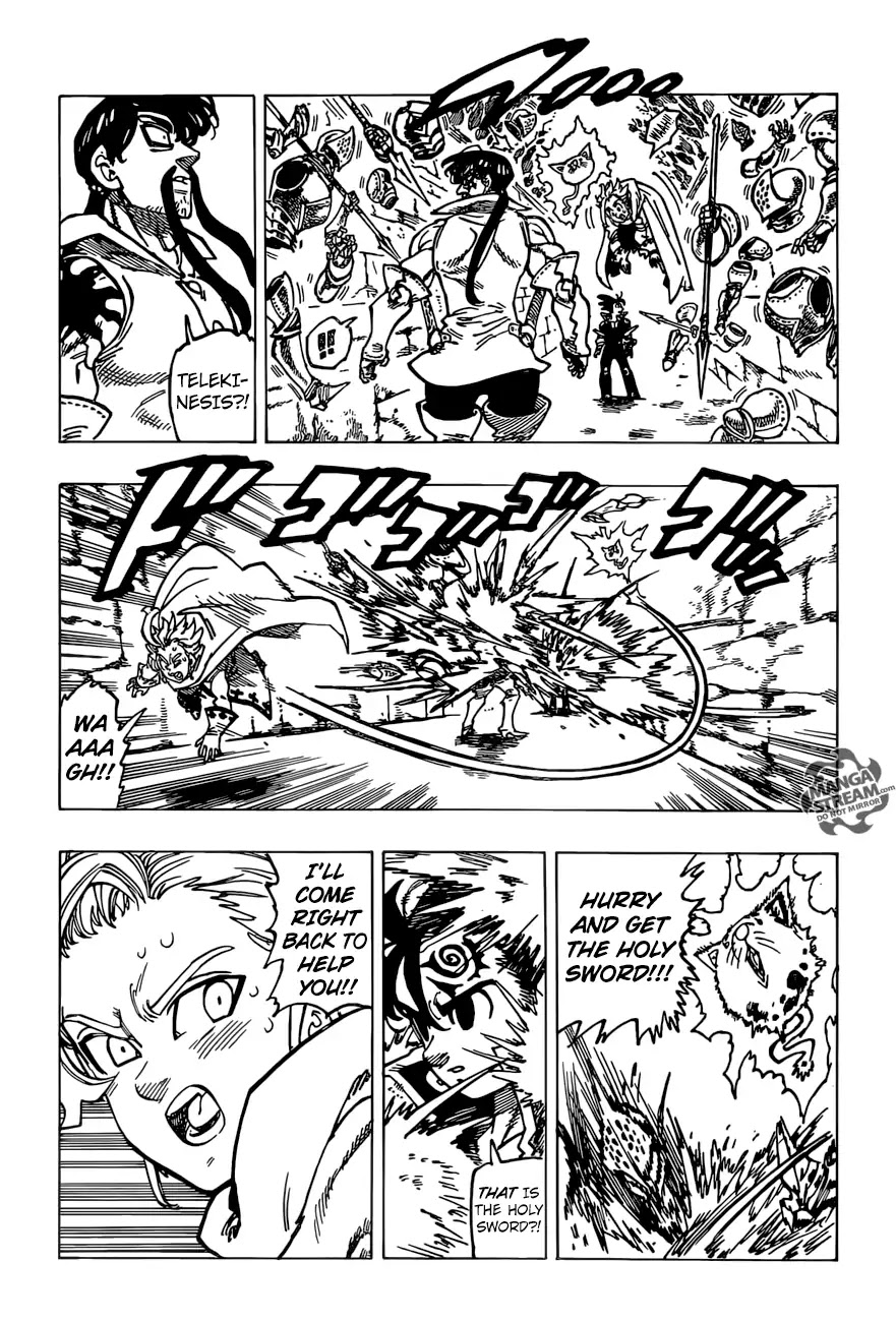 Nanatsu no Taizai Chapter 254 page 15 - Chapter 254: Camelot in Despair