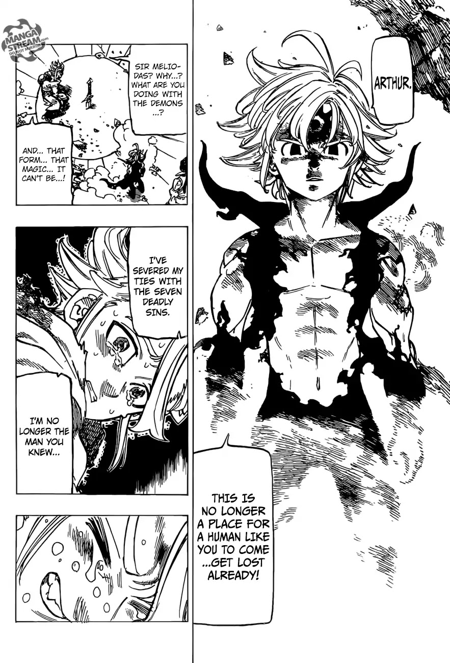 Nanatsu no Taizai Chapter 254 page 19 - Chapter 254: Camelot in Despair