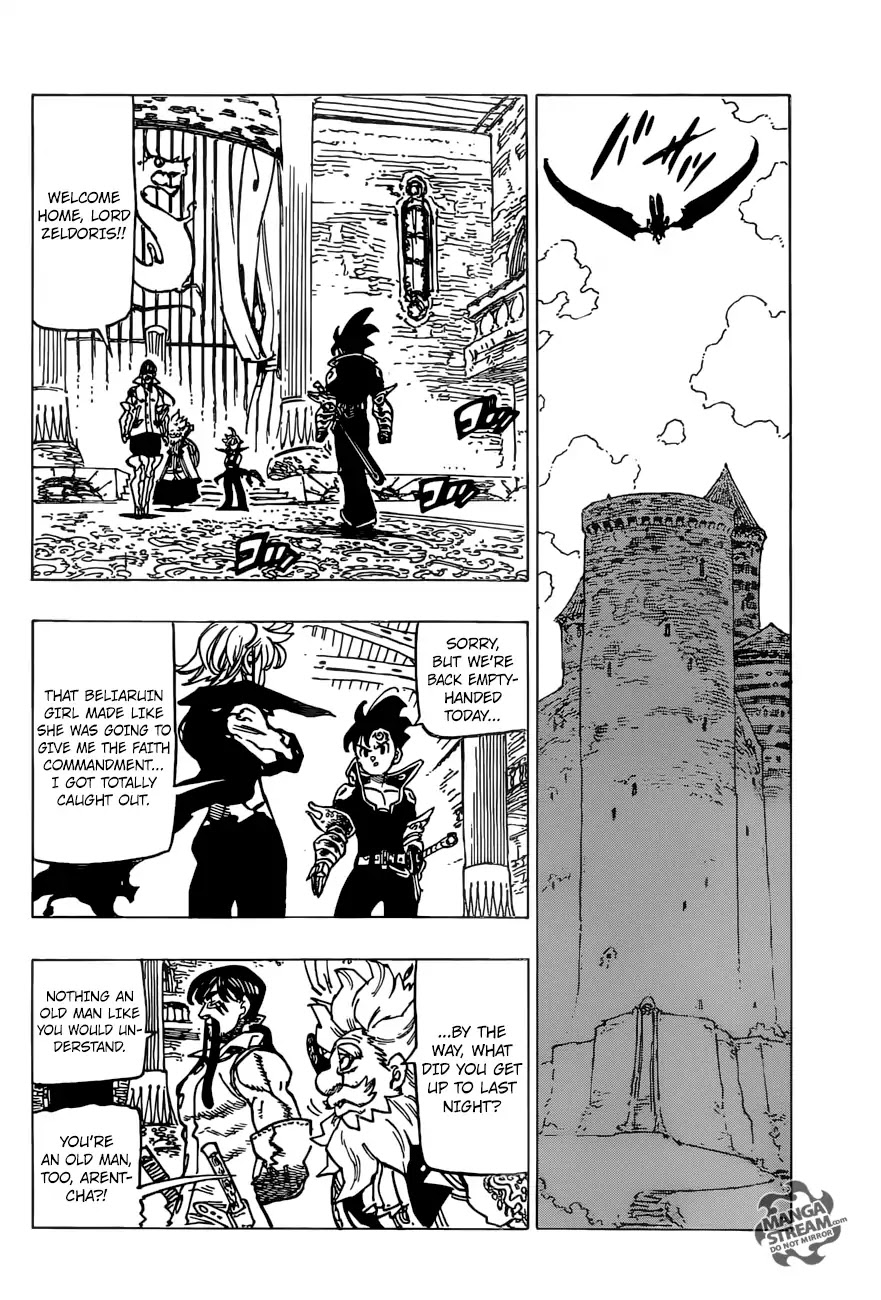 Nanatsu no Taizai Chapter 254 page 3 - Chapter 254: Camelot in Despair