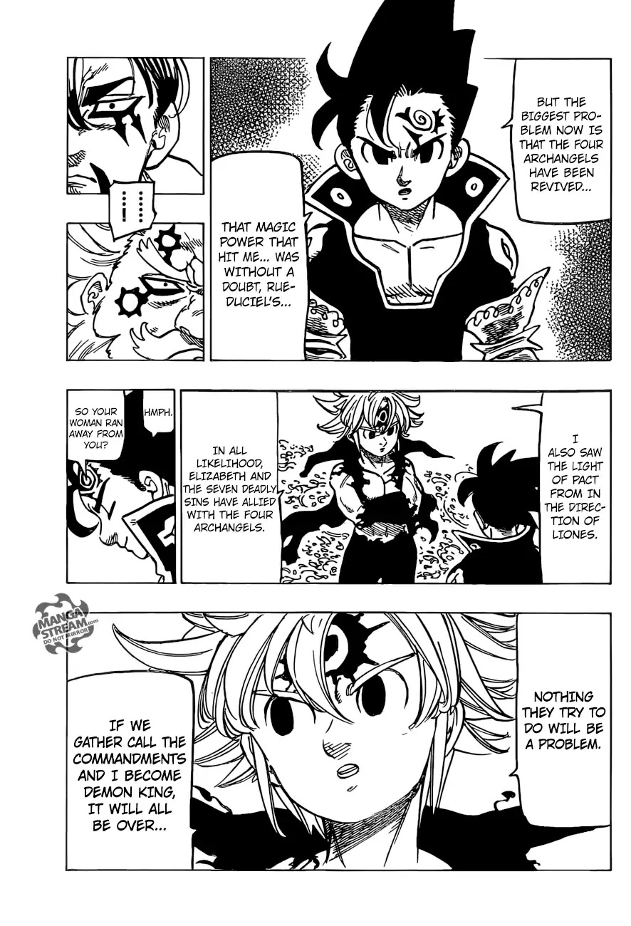 Nanatsu no Taizai Chapter 254 page 4 - Chapter 254: Camelot in Despair