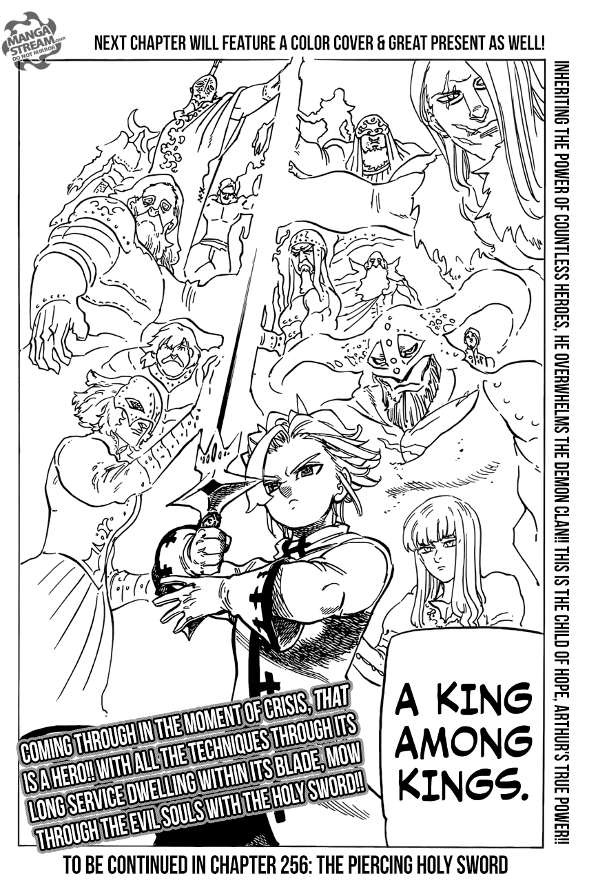 Nanatsu no Taizai Chapter 255 page 22 - Chapter 255