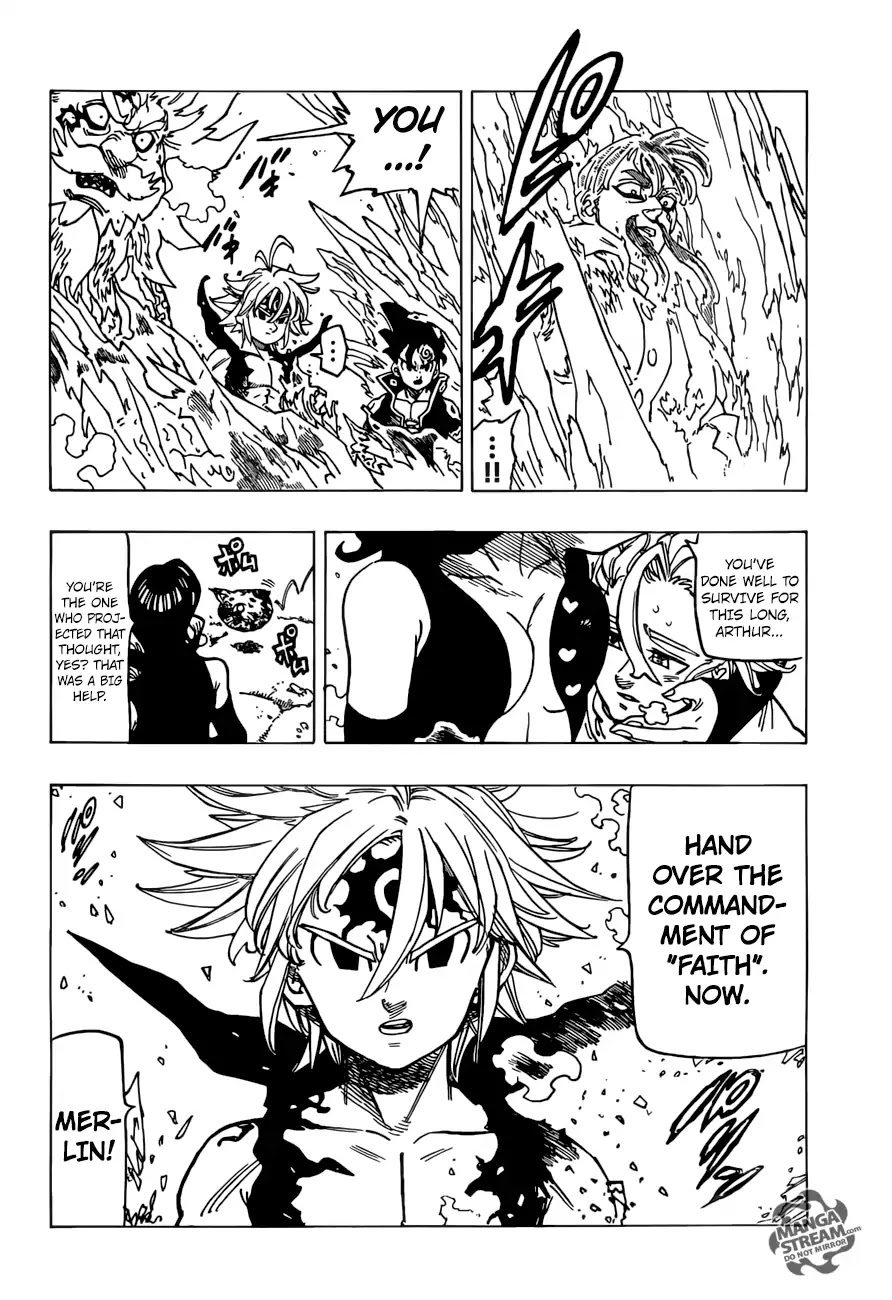Nanatsu no Taizai Chapter 256 page 15 - Chapter 256: The Piercing Holy Sword