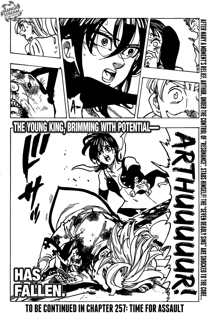 Nanatsu no Taizai Chapter 256 page 20 - Chapter 256: The Piercing Holy Sword