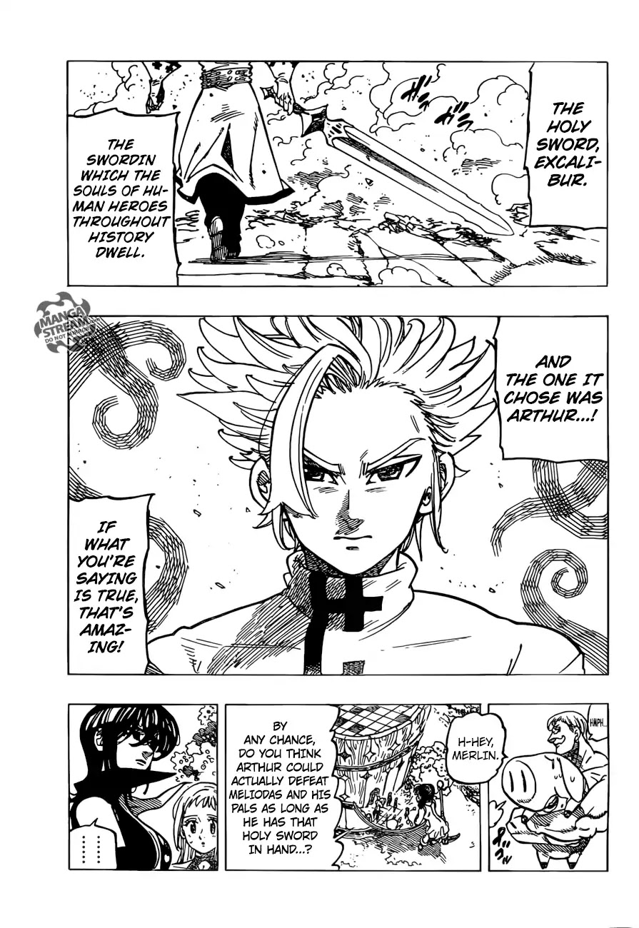 Nanatsu no Taizai Chapter 256 page 3 - Chapter 256: The Piercing Holy Sword