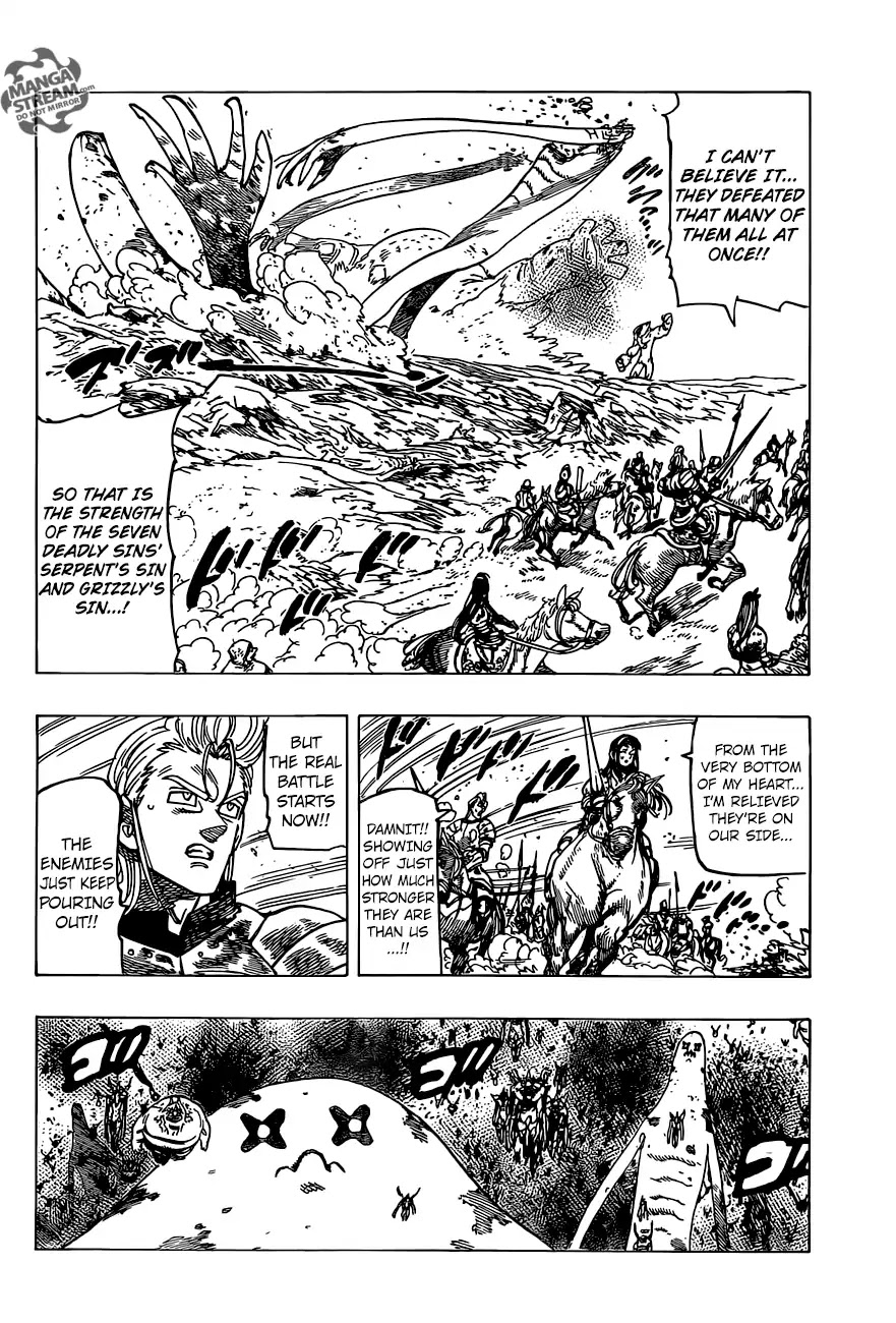 Nanatsu no Taizai Chapter 259 page 14 - Chapter 259: War-Torn Britannia