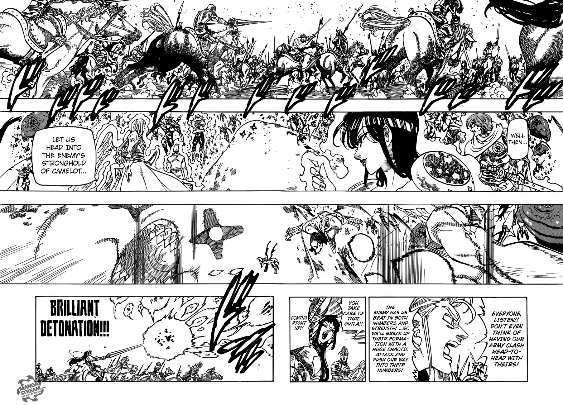 Nanatsu no Taizai Chapter 259 page 3 - Chapter 259: War-Torn Britannia