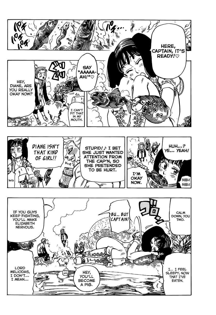Nanatsu no Taizai Chapter 26 page 13 - Chapter 26: Farewell to the Deceased