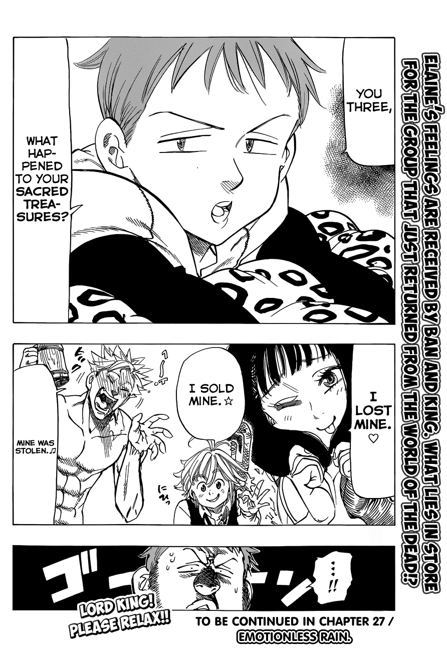 Nanatsu no Taizai Chapter 26 page 21 - Chapter 26: Farewell to the Deceased