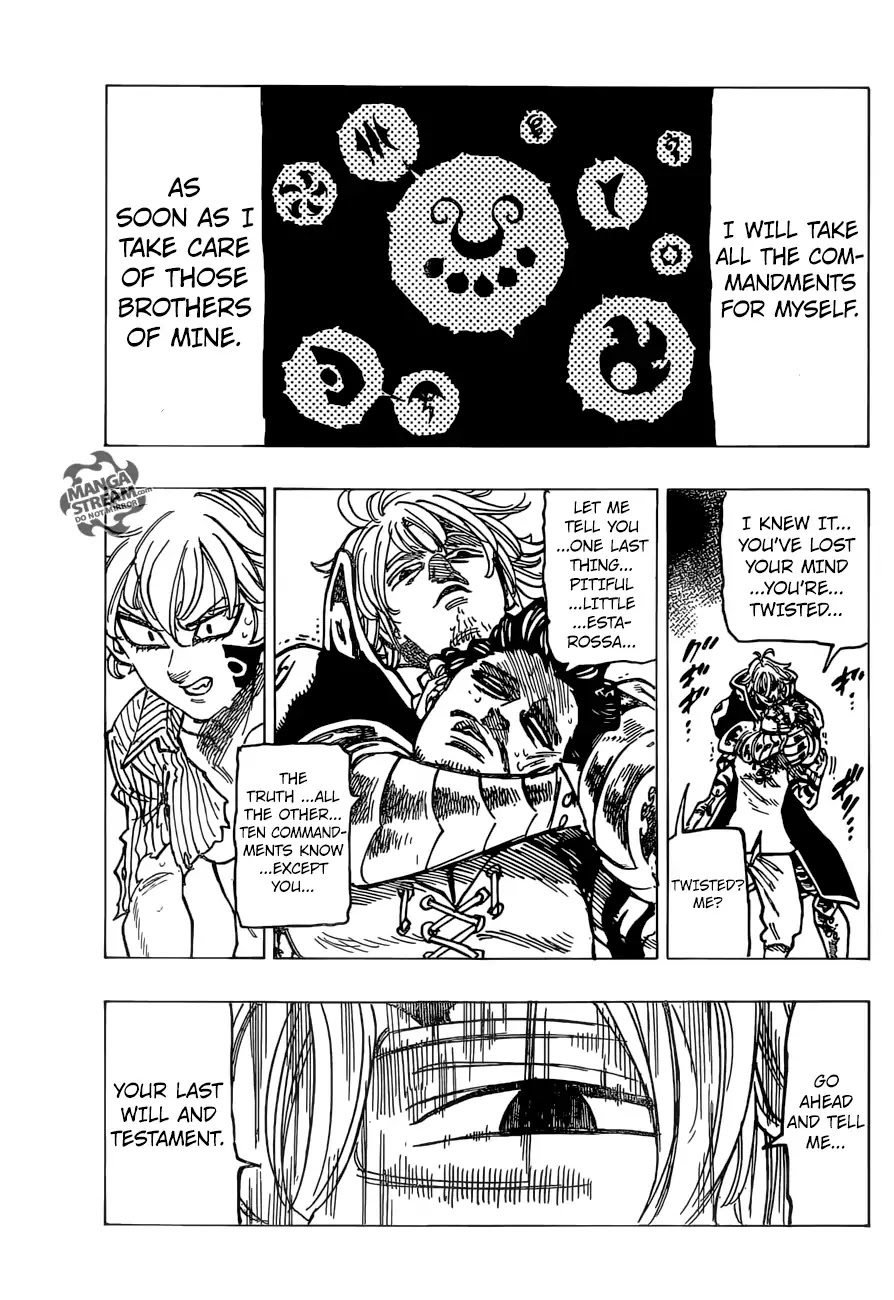 Nanatsu no Taizai Chapter 260 page 14 - Chapter 260: What I Want To Tell You