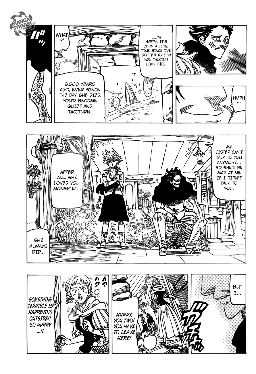 Nanatsu no Taizai Chapter 260 page 4 - Chapter 260: What I Want To Tell You