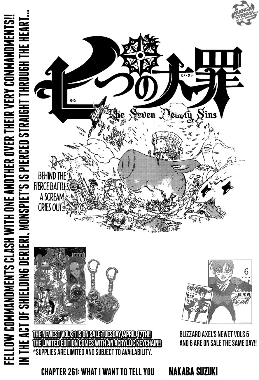 Nanatsu no Taizai Chapter 261 page 1 - Chapter 261