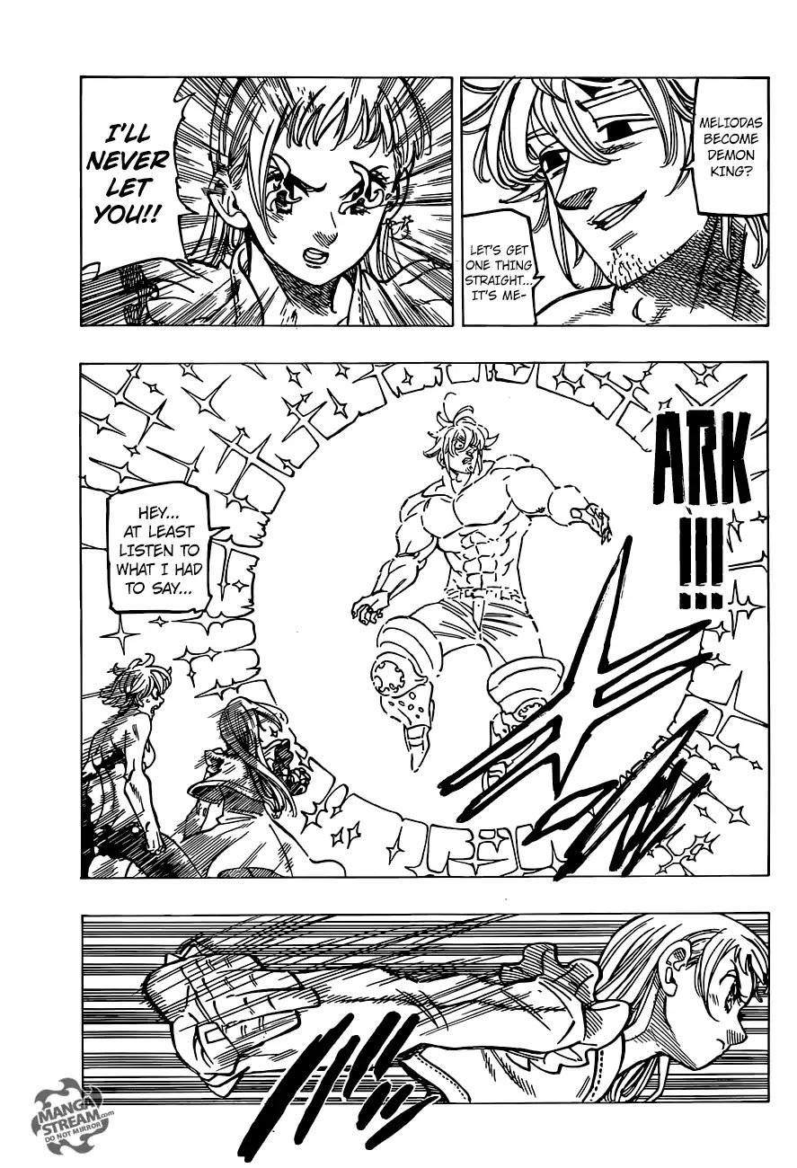 Nanatsu no Taizai Chapter 262 page 12 - Chapter 262: The One Twisted By Darkness