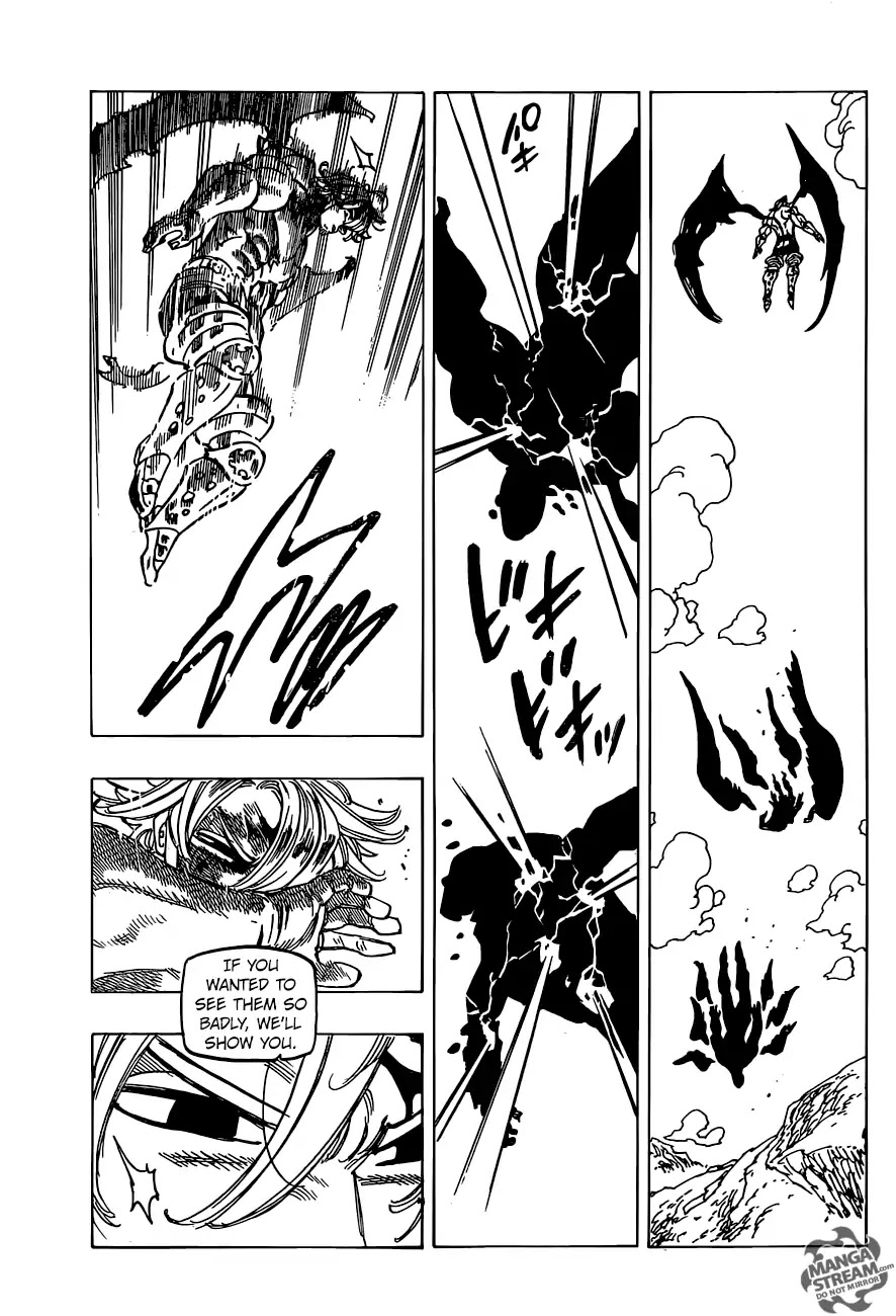 Nanatsu no Taizai Chapter 262 page 19 - Chapter 262: The One Twisted By Darkness