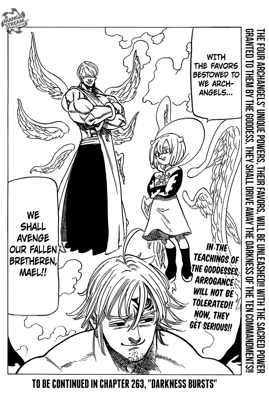 Nanatsu no Taizai Chapter 262 page 20 - Chapter 262: The One Twisted By Darkness