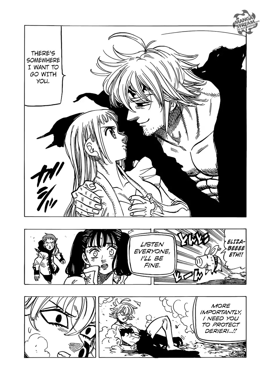 Nanatsu no Taizai Chapter 265 page 19 - Chapter 265: Rampaging Love