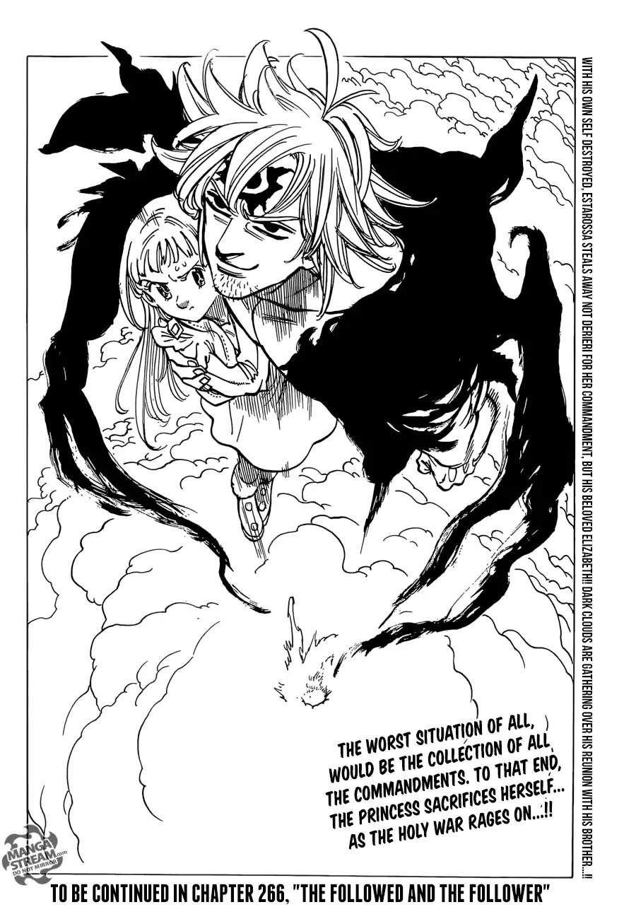 Nanatsu no Taizai Chapter 265 page 20 - Chapter 265: Rampaging Love