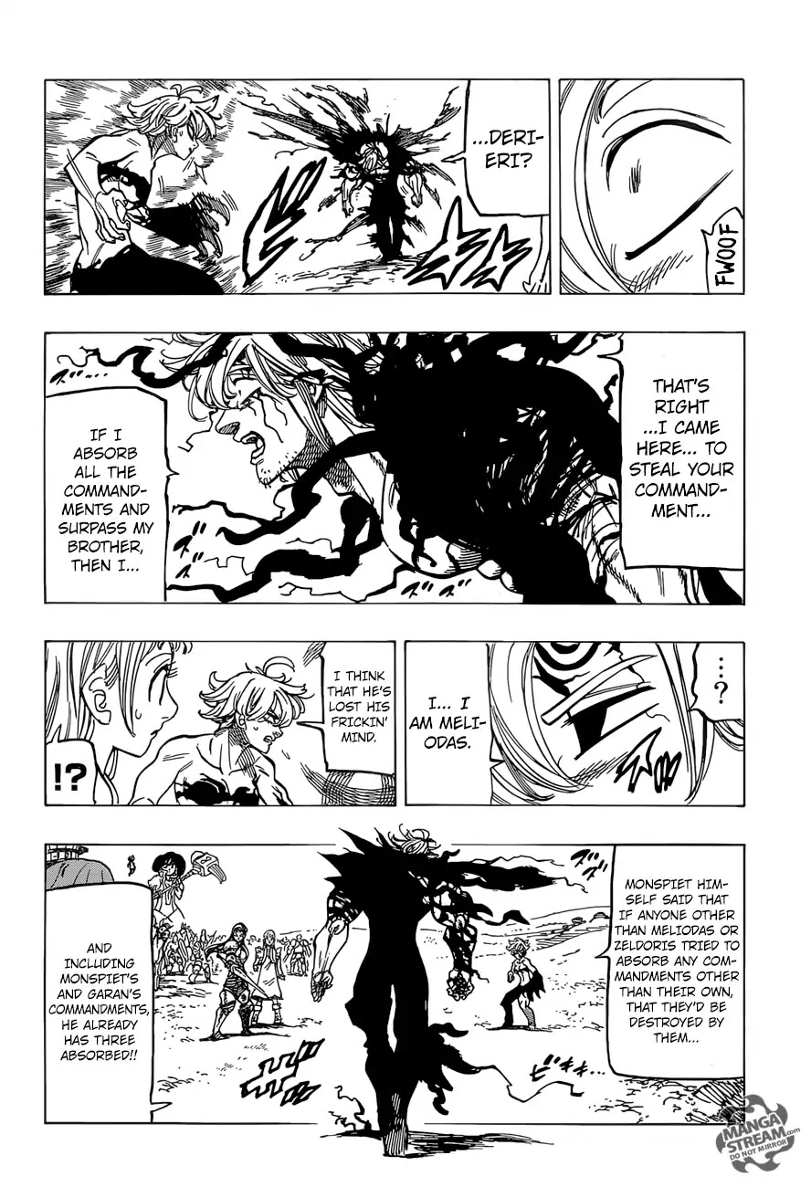 Nanatsu no Taizai Chapter 265 page 9 - Chapter 265: Rampaging Love