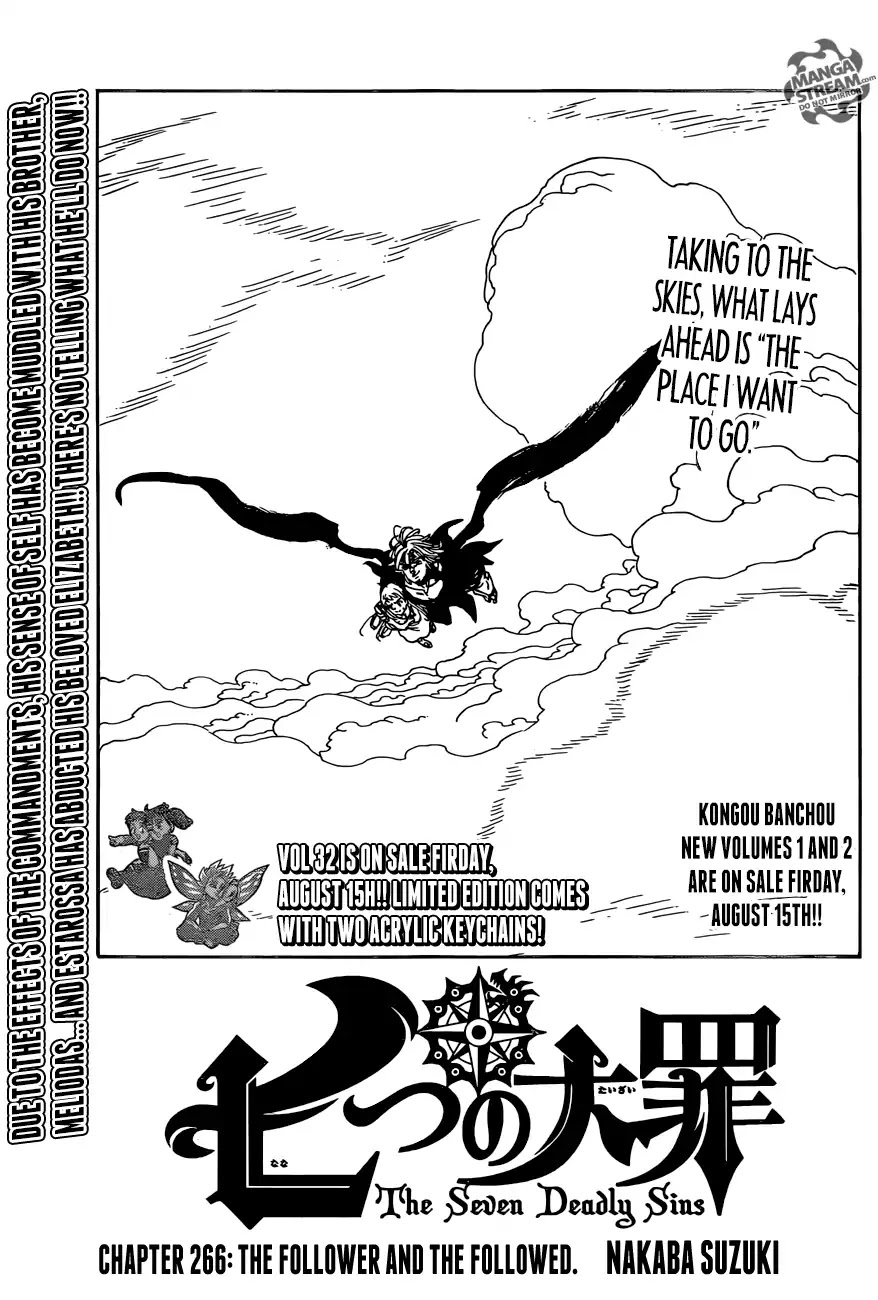Nanatsu no Taizai Chapter 266 page 1 - Chapter 266: The Follower and The Followed
