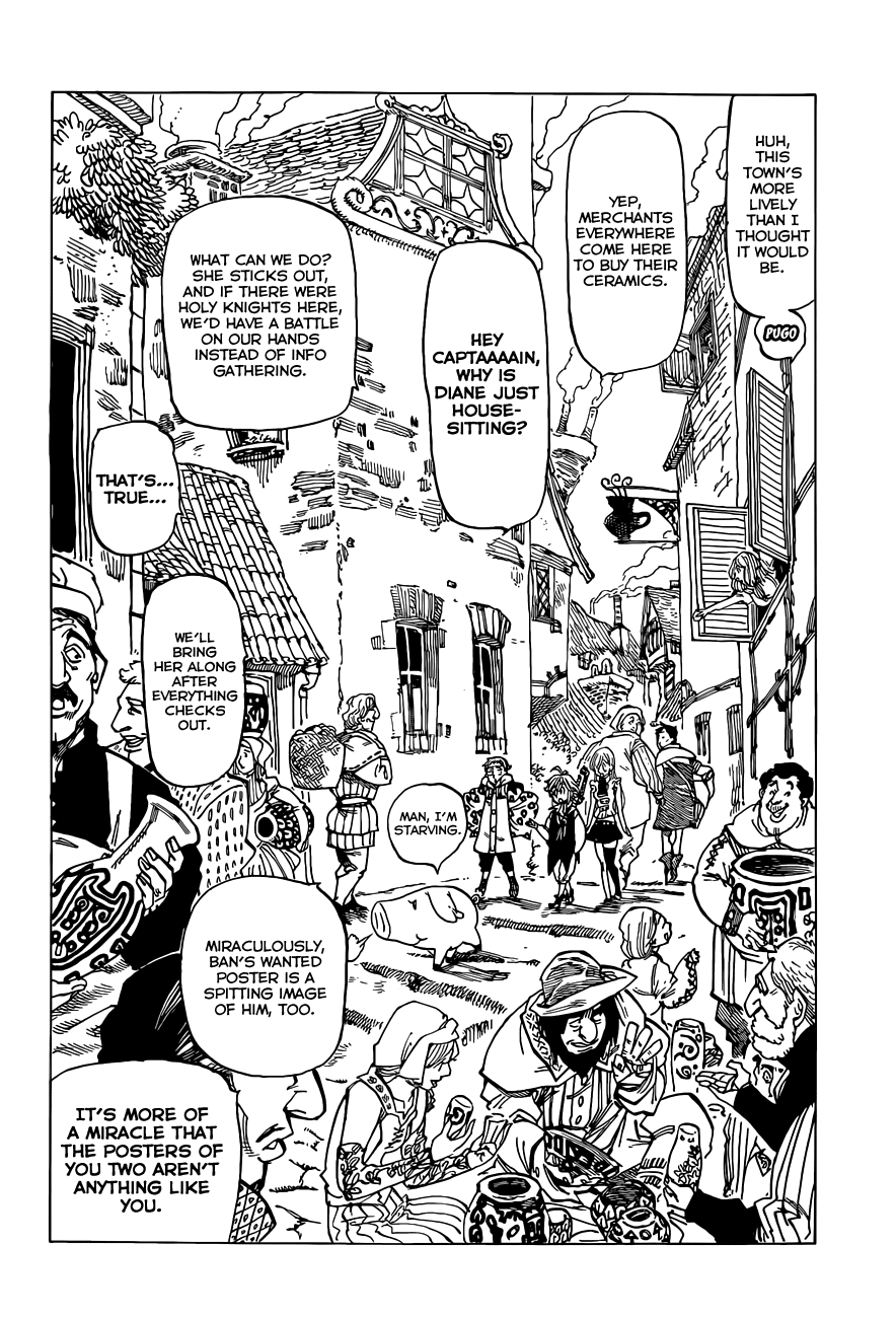 Nanatsu no Taizai Chapter 27 page 11 - Chapter 27: Cruel Rain