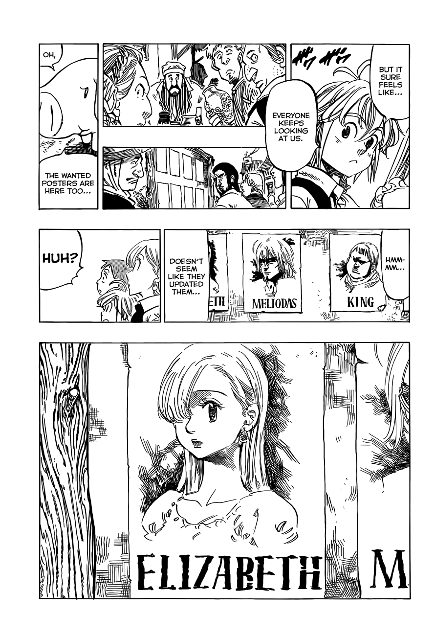 Nanatsu no Taizai Chapter 27 page 12 - Chapter 27: Cruel Rain